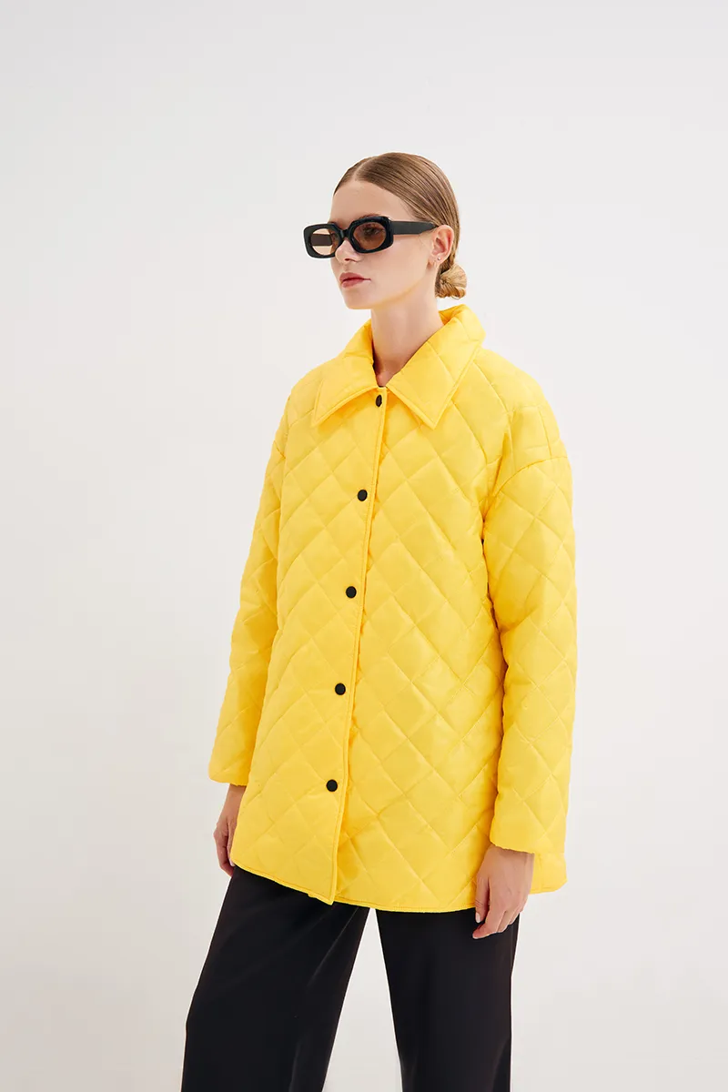 Пальто ALEXA Yellow